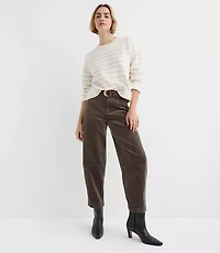 Shimmer Stripe Relaxed Everyday Sweater