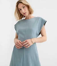 Seamed Sheath Maxi Dress