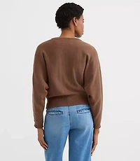 Dolman V-Neck Cardigan