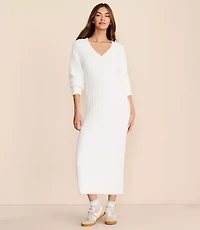 Lou & Grey Teddy V-Neck Maxi Dress