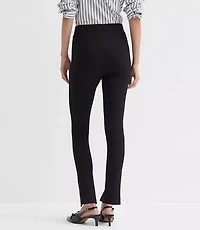 Split Hem Leggings Ponte