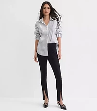 Split Hem Leggings Ponte