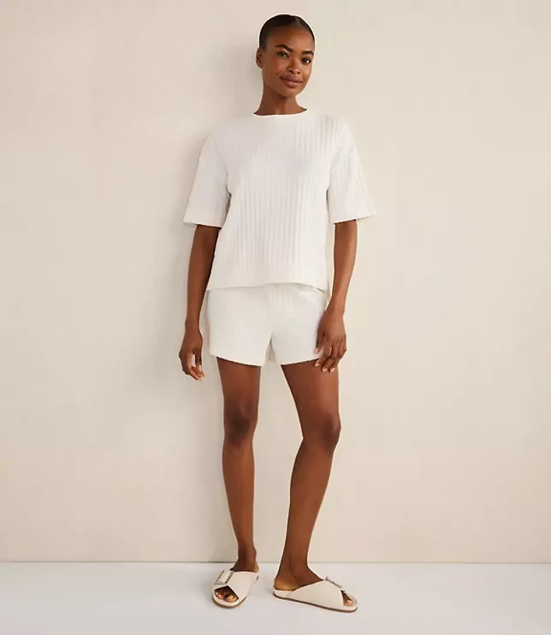 Haven Well Within Cotton Wide Rib Shorts