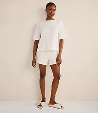 Haven Well Within Cotton Wide Rib Shorts