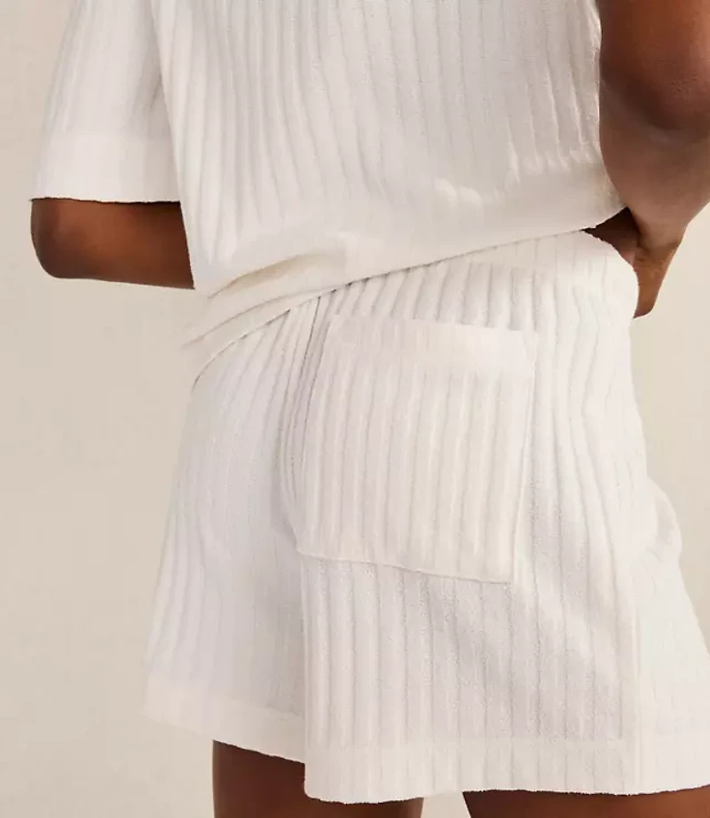 Haven Well Within Cotton Wide Rib Shorts