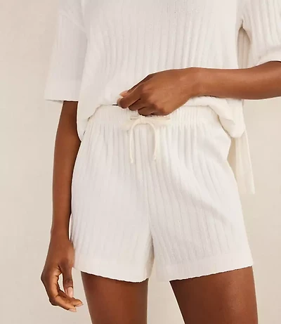 Haven Well Within Cotton Wide Rib Shorts
