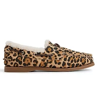 Sperry Leopard Print Authentic Original 2-Eye Boat Shoe