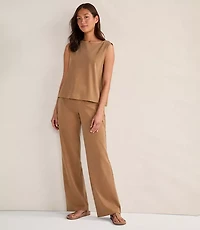 Haven Well Within Organic Cotton Interlock Boot Cut Pants