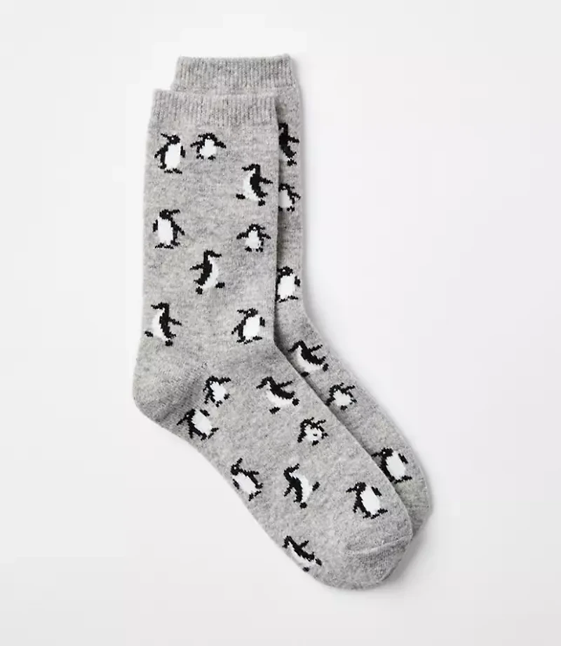 Penguin Cozy Crew Socks