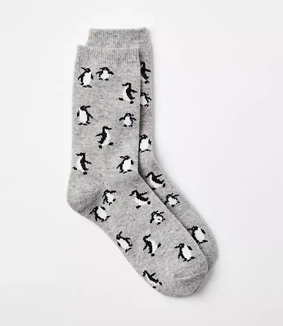 Penguin Cozy Crew Socks