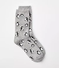 Penguin Cozy Crew Socks