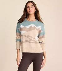 Lou & Grey Snowy Mountain Cloudstitch Sweater