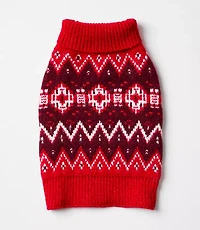 Fair Isle Dog Sweater