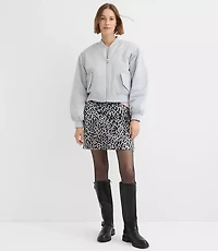 Silky Twill Bomber Jacket