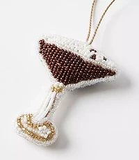 Espresso Martini Beaded Ornament