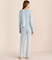 Lou & Grey Softened V-Neck Pajama Set