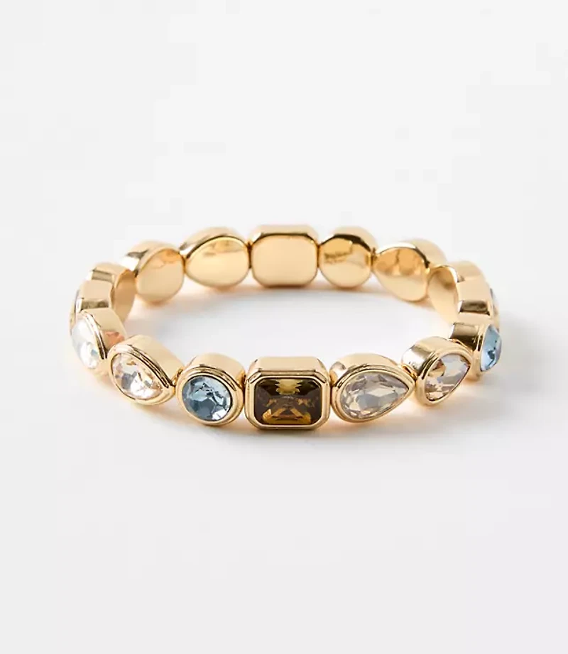 Mixed Sparkle Stretch Bracelet