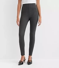 Petite Darted Leggings Heathered Ponte