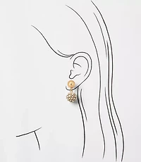 Sparkle Bauble Drop Earrings