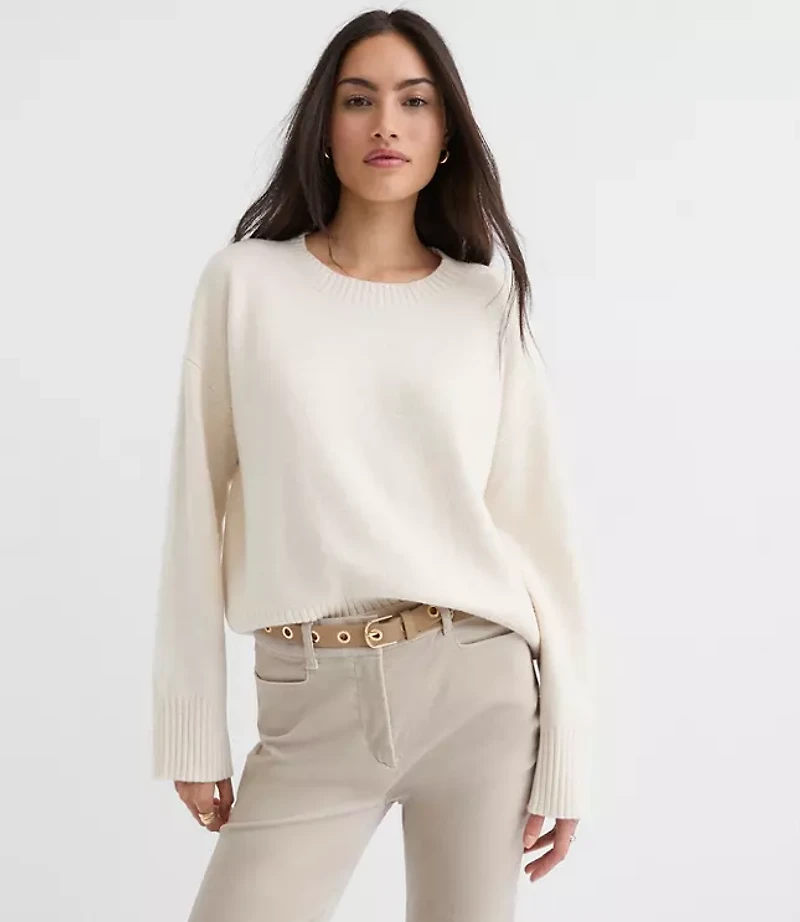 Petite Relaxed Everyday Sweater