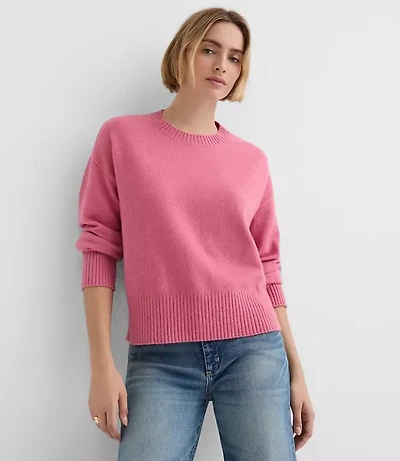 Petite Relaxed Everyday Sweater