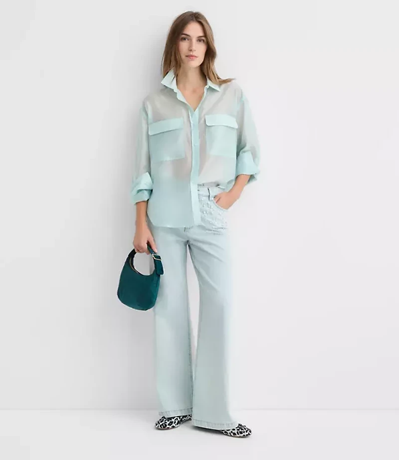 Sheer Utility Everyday Shirt