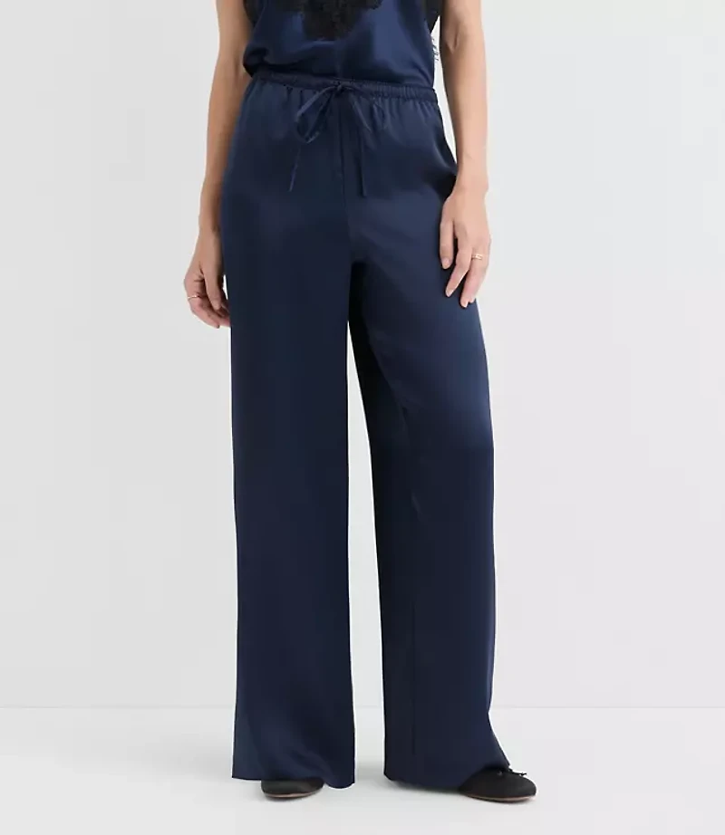 Tall Sawyer Pull On Pants Satin