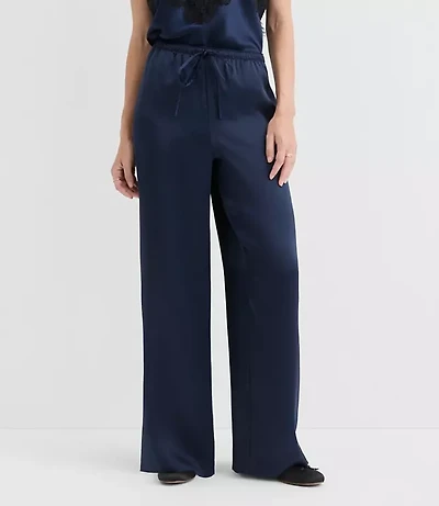 Tall Sawyer Pull On Pants Satin
