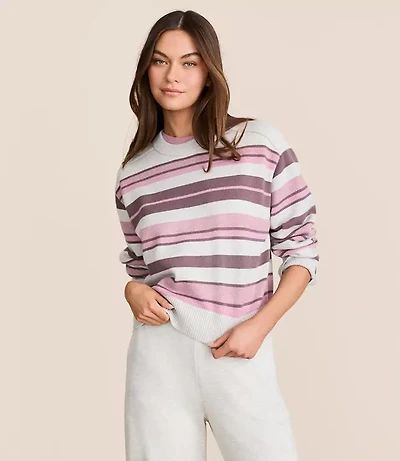 Lou & Grey Striped Oversized Dreamstitch Sweater