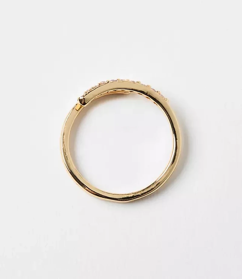 Half Pave Ring
