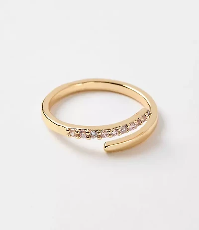 Half Pave Ring