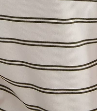 Haven Well Within Essential Organic Cotton Double Stripe Racerback Tank