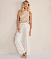 Haven Well Within Essential Organic Cotton Double Stripe Racerback Tank