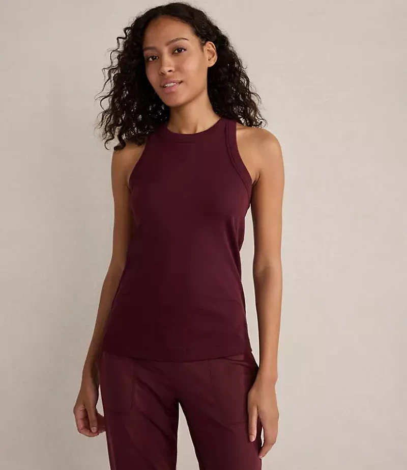 Haven Well Within Essential Organic Cotton Racerback Tank