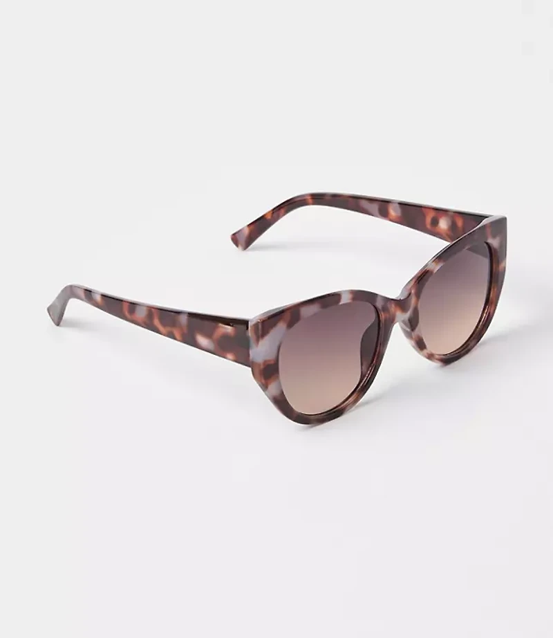 Modern Small Cateye Sunglasses