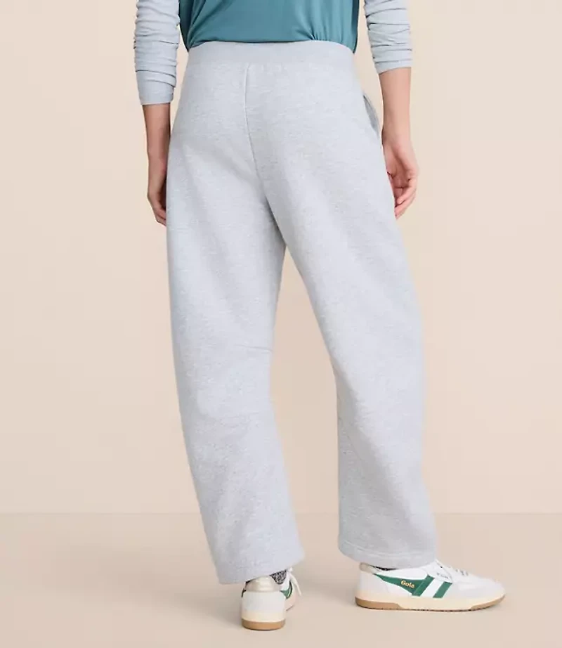 Lou & Grey Heathered Elite Fleece Barrel Pants