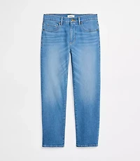 Rivete Petite Curvy Mid Rise Slim Jeans Vintage Wash