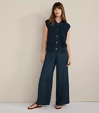 Haven Well Within Organic Cotton Linen Sweater Vest