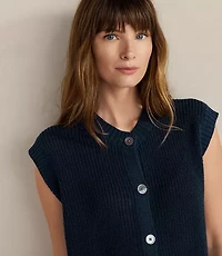 Haven Well Within Organic Cotton Linen Sweater Vest
