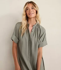 Haven Well Within Luxe Modal Short Sleeve Midi Dress