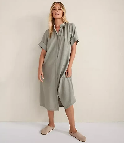 Haven Well Within Luxe Modal Short Sleeve Midi Dress