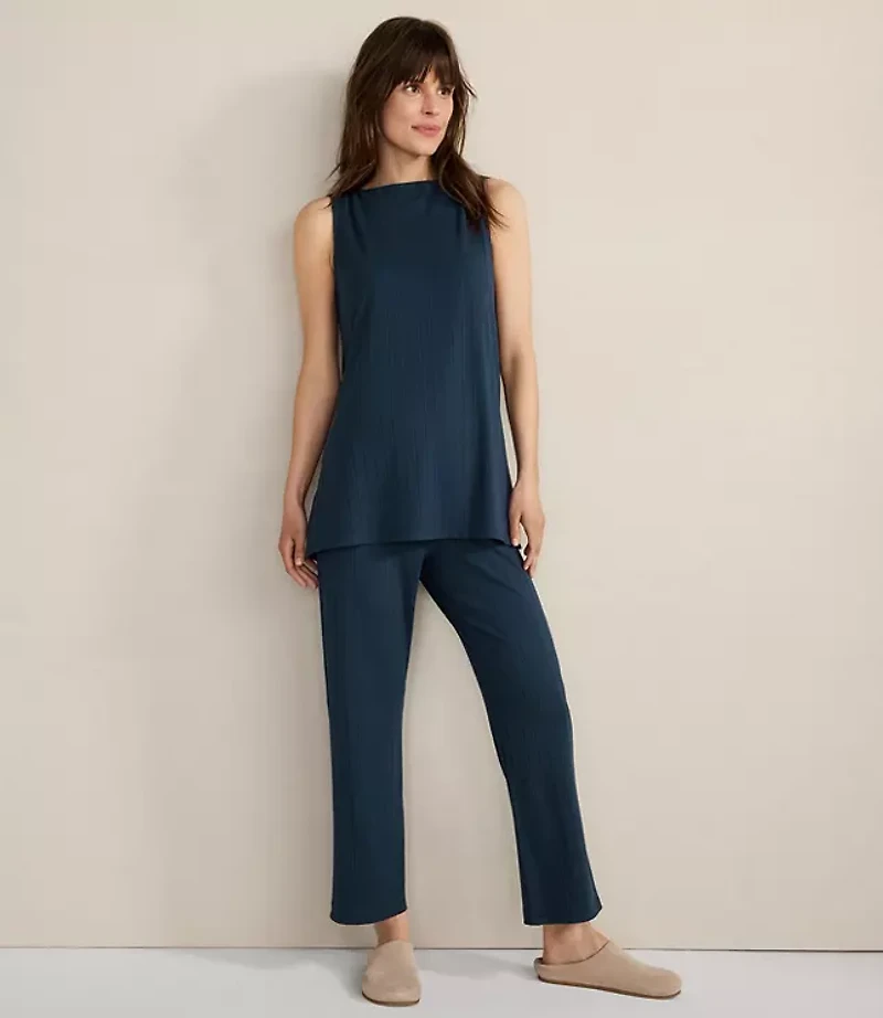 Haven Well Within Ribbed Bateau Neck Sleeveless Top