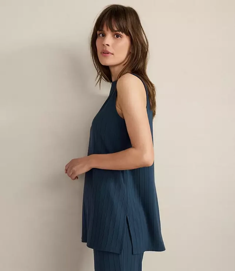 Haven Well Within Ribbed Bateau Neck Sleeveless Top