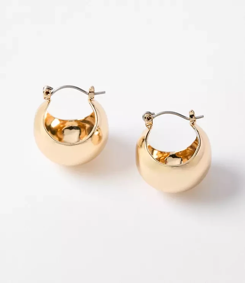 LOFT Versa Bubble Hoop Earrings