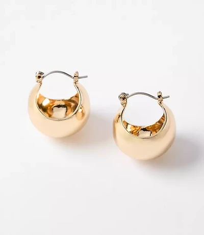 LOFT Versa Bubble Hoop Earrings