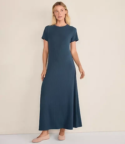 Haven Well Within Ribbed T-Shirt Maxi Dress