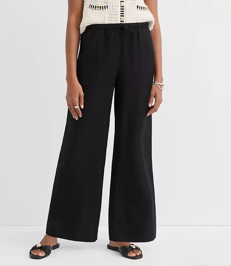 Sawyer Pull On Pants Linen Blend