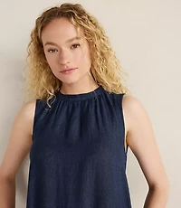 Haven Well Within Linen Tiered Midi Dress