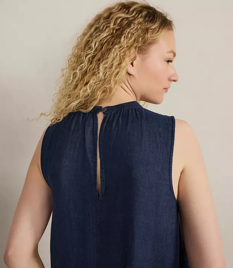 Haven Well Within Linen Tiered Midi Dress