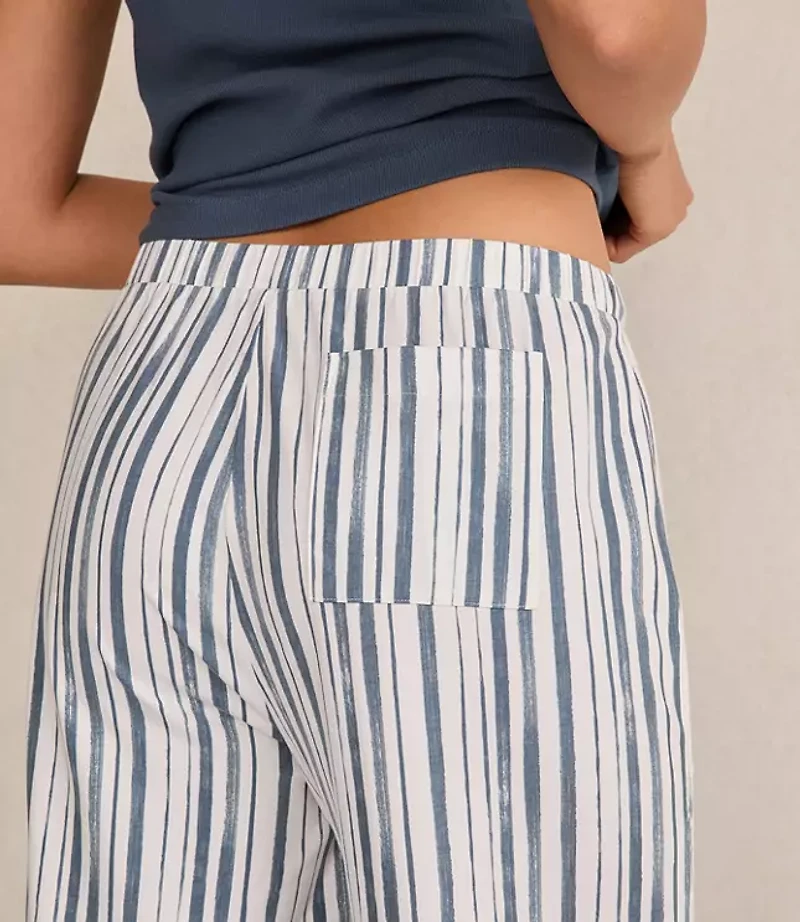 Haven Well Within Organic Cotton Jersey Painted Stripe Pajama Pants